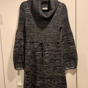 Calvin Klein black sweater dress